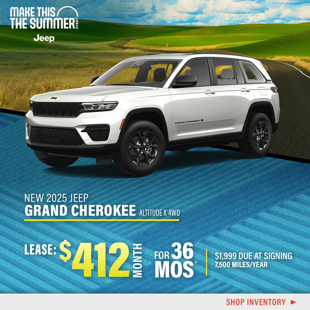 New 2025 Jeep Grand Cherokee Altitude X 4WD