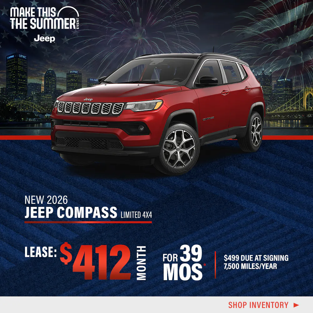 New 2026 Jeep Compass Limited 4X4