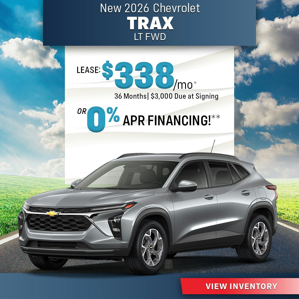 New 2026 Chevrolet Trax LT FWD