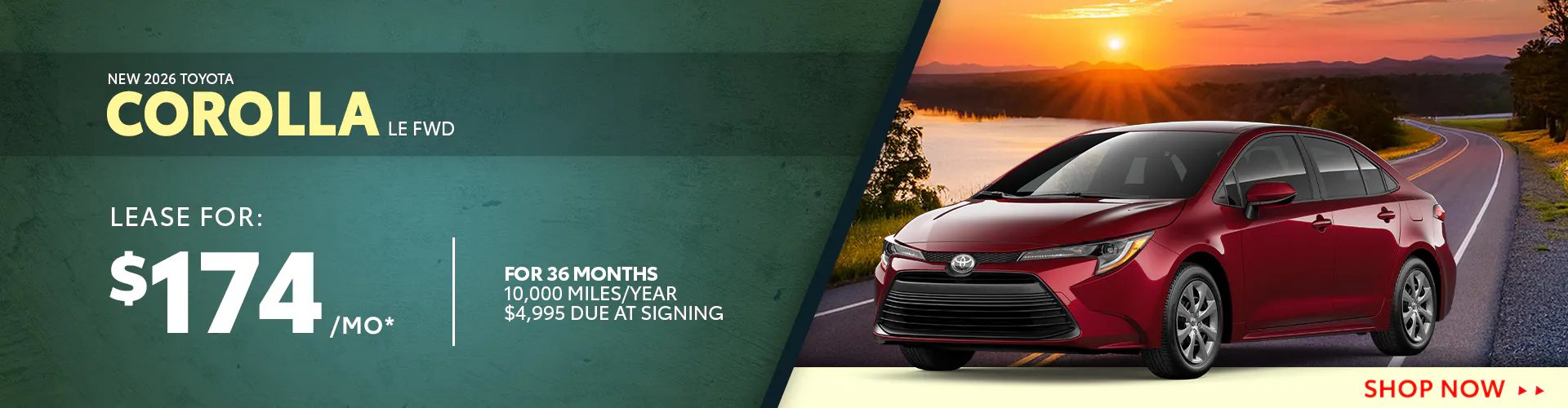 New 2026 Toyota Corolla LE FWD