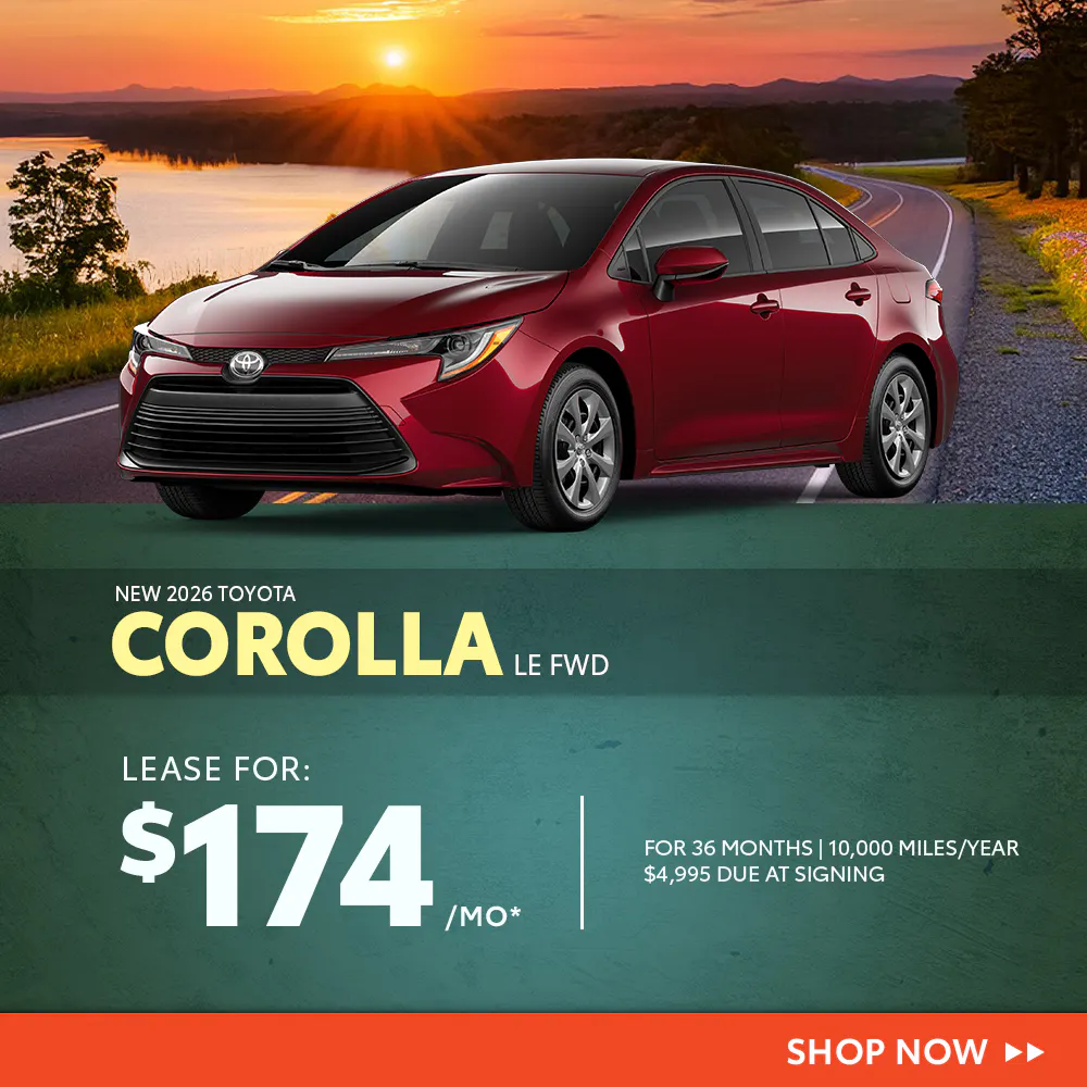 New 2026 Toyota Corolla LE FWD