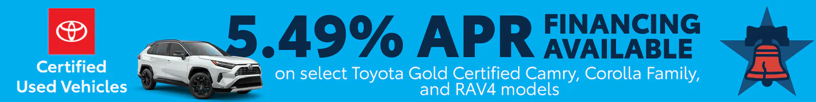 Certified Vehicle APR | Team Toyota of Princeton