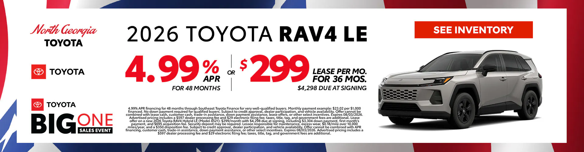 JULY – 2026 RAV4