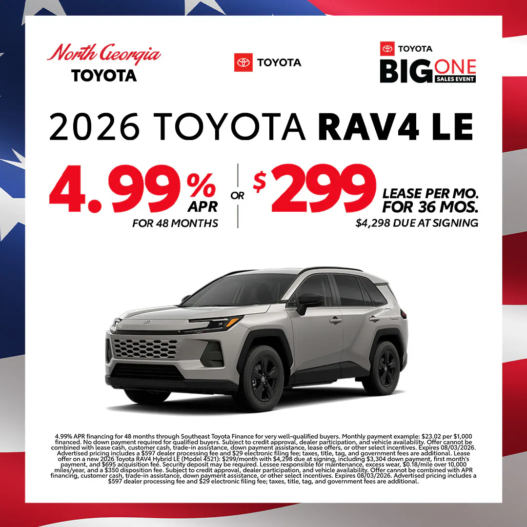 JULY – 2026 RAV4