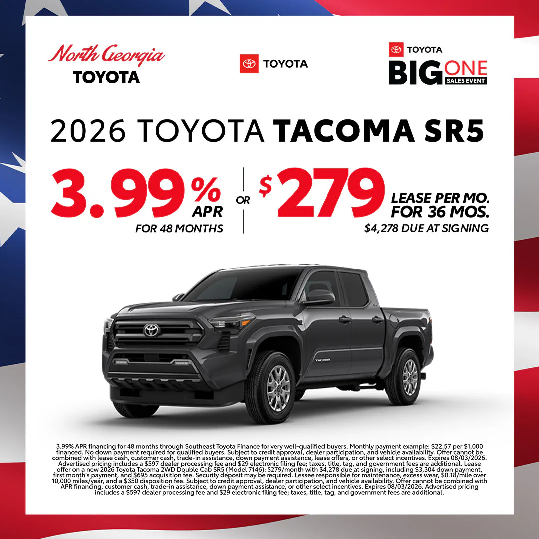 JULY – 2026 Tacoma