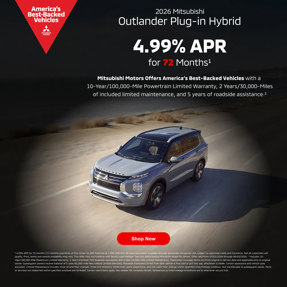 New 2026 Mitsubishi Outlander