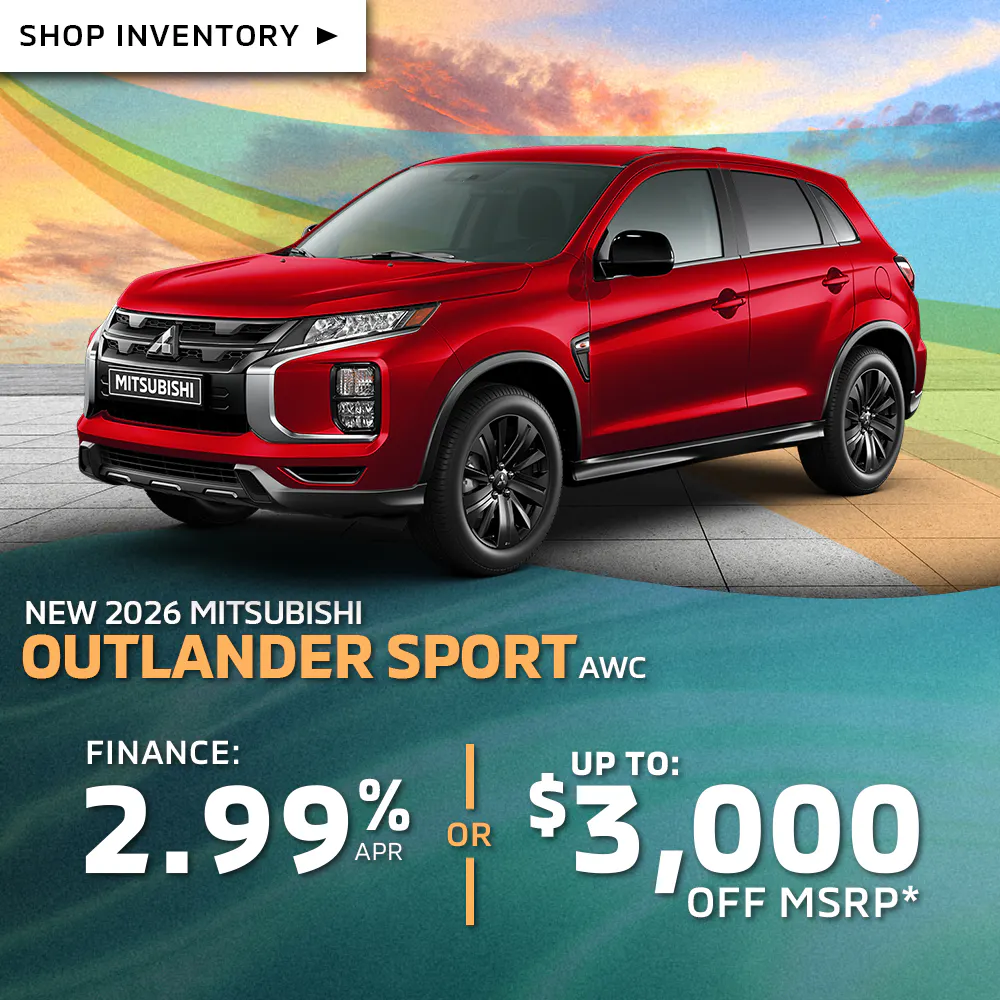 New 2026 Mitsubishi Outlander Sport AWC
