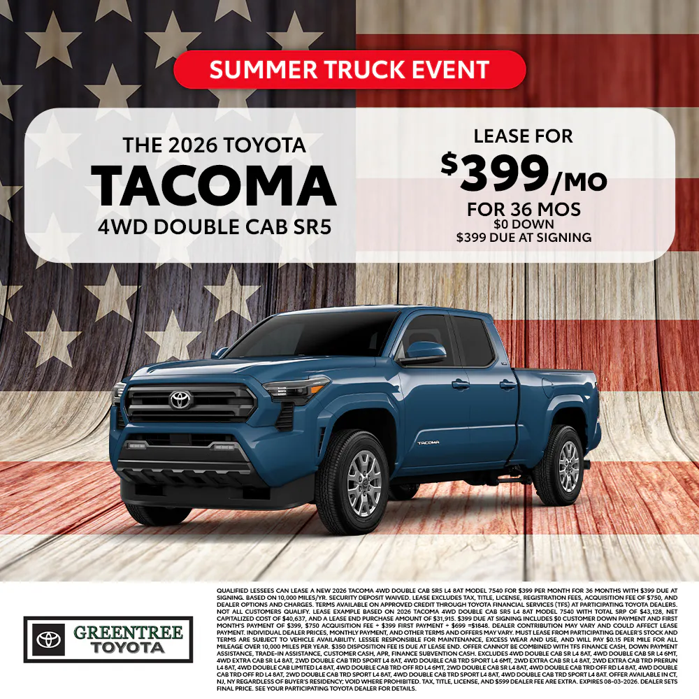 2026 Tacoma 4WD Double Cab SR5