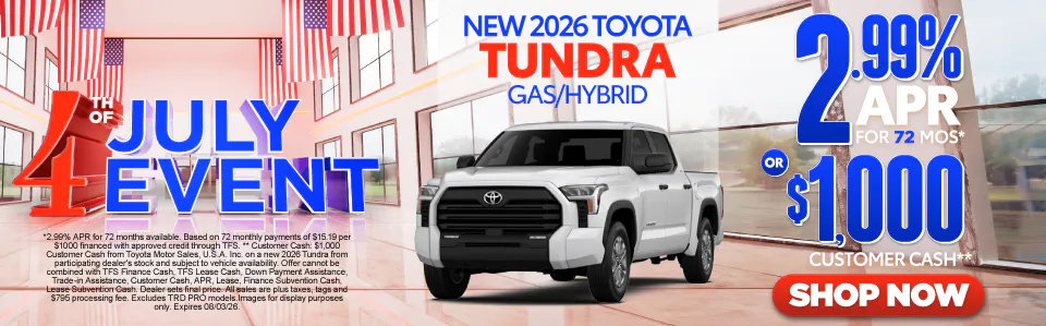 SAM – TUNDRA | Warrenton Toyota