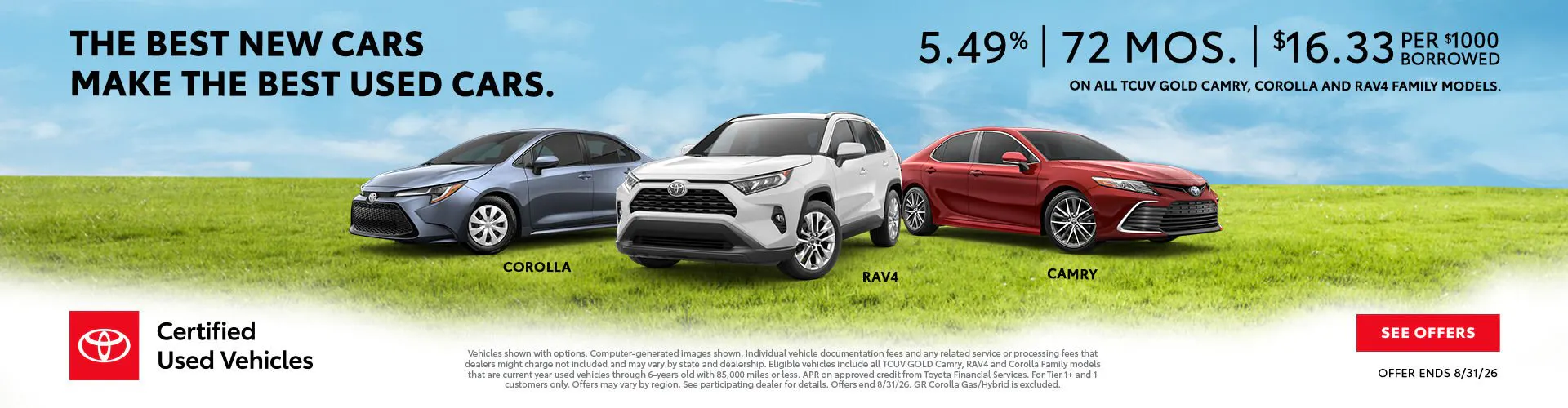 The Best New Cars Make the Best Used Cars