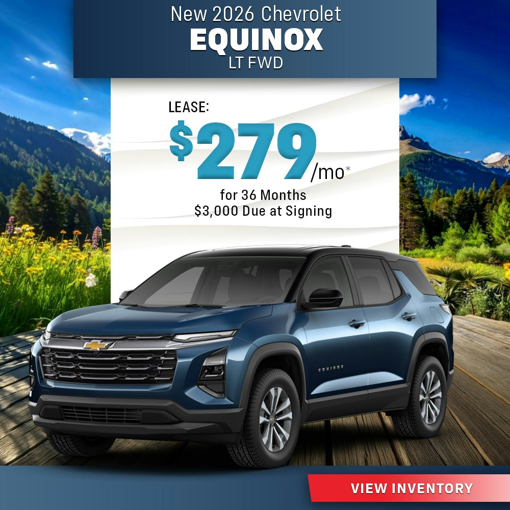 New 2026 Chevrolet Equinox LT FWD