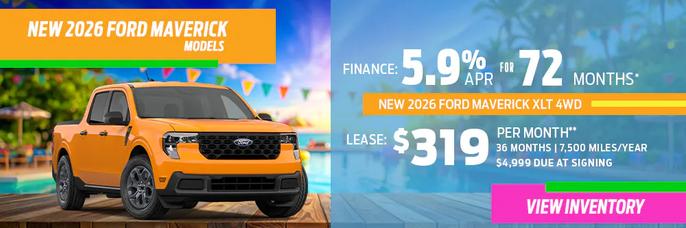 New 2026 Ford Maverick Models OR New 2026 Ford Maverick XLT 4WD | Diehl Ford of Sharon