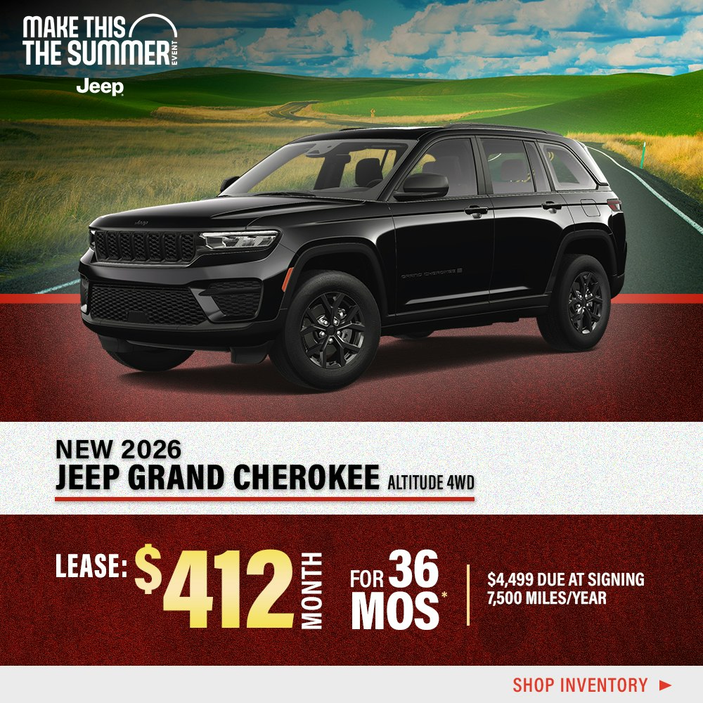 New 2026 Jeep Grand Cherokee Altitude 4WD
