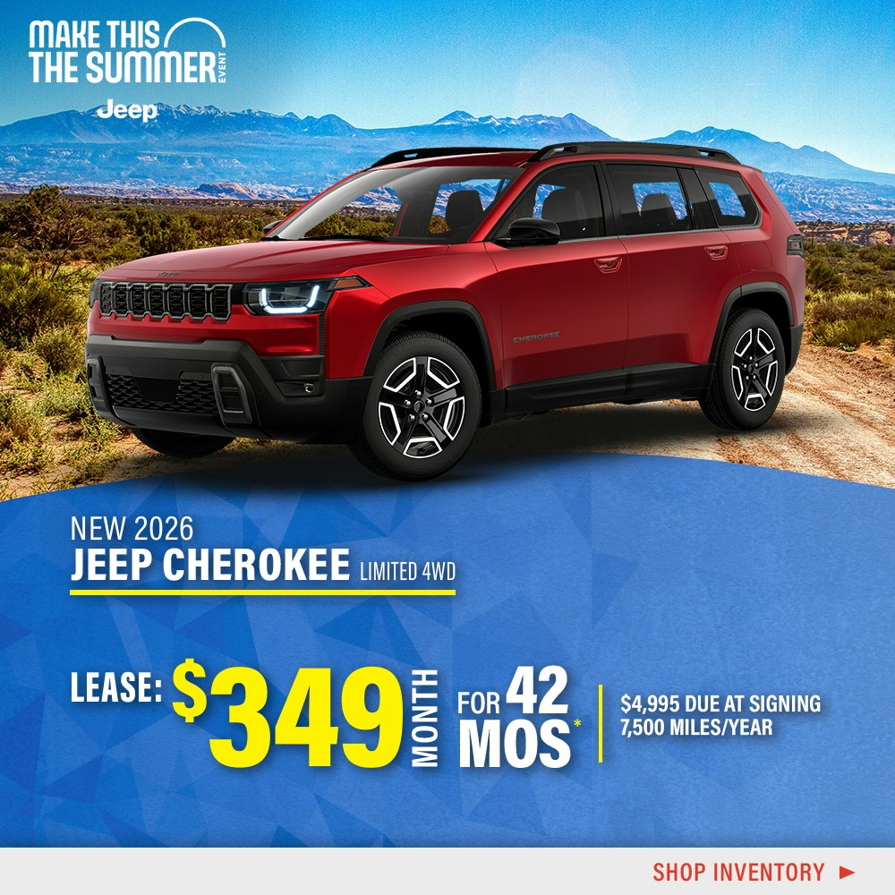 New 2026 Jeep Cherokee Limited 4WD