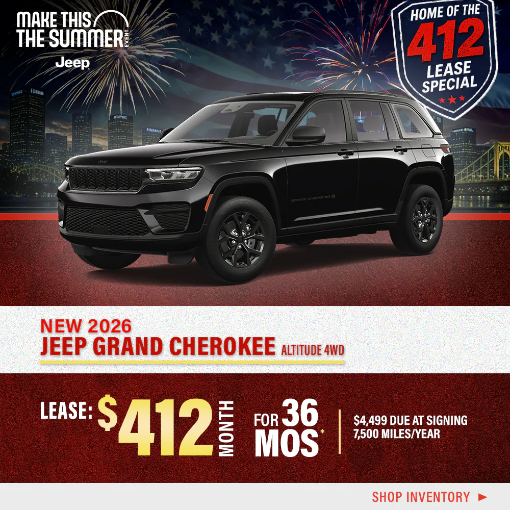 New 2026 Jeep Grand Cherokee Altitude 4WD