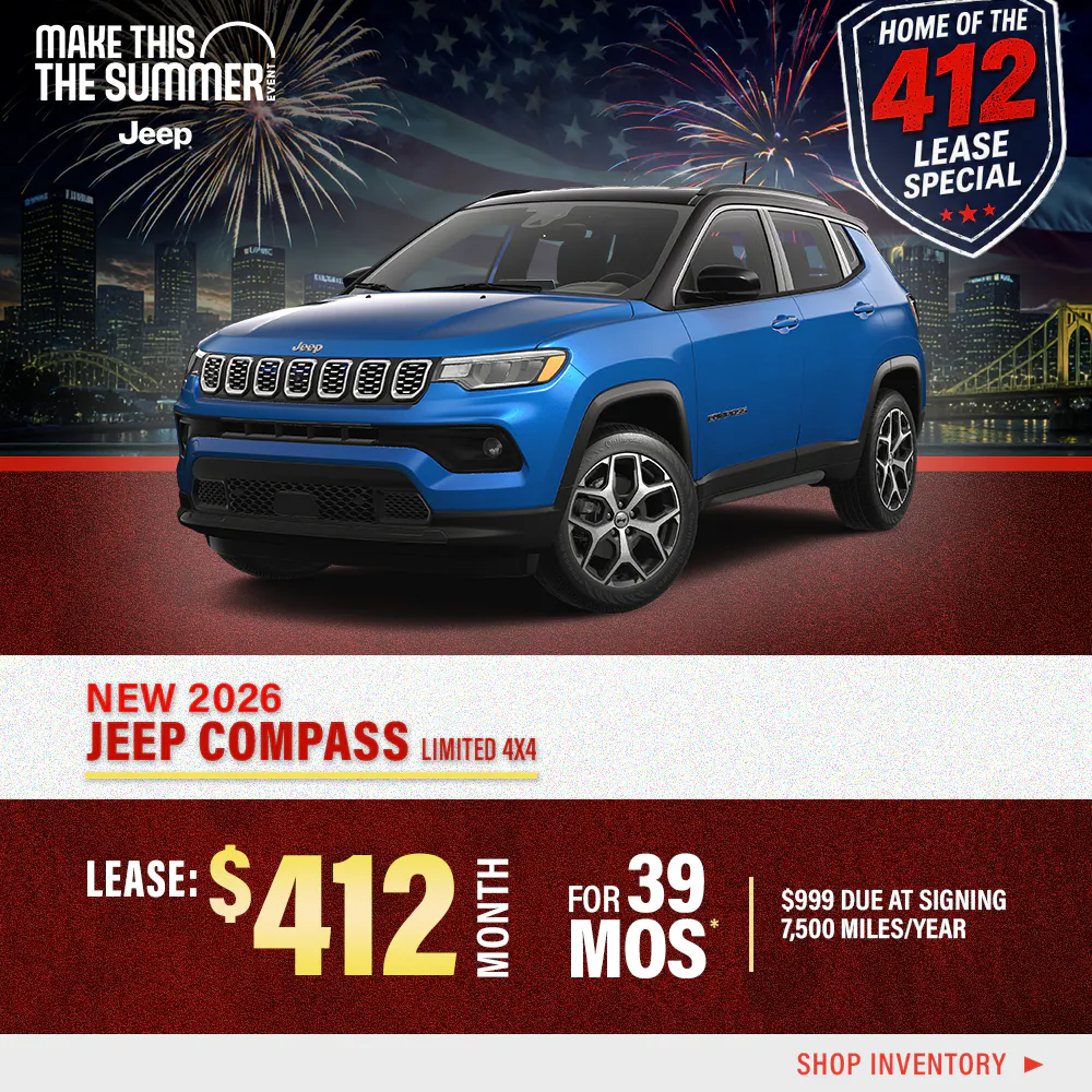 New 2026 Jeep Compass Limited 4X4