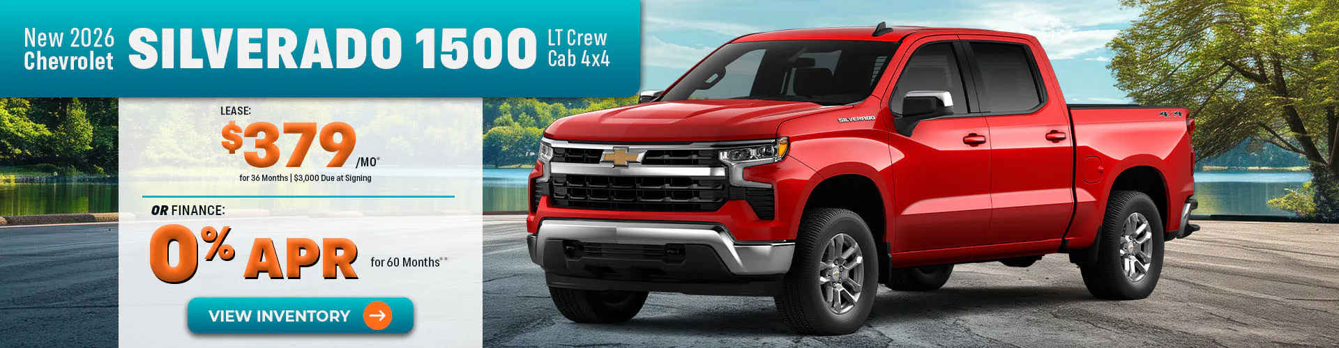 New 2026 Chevrolet Silverado 1500 LT Crew Cab 4X4