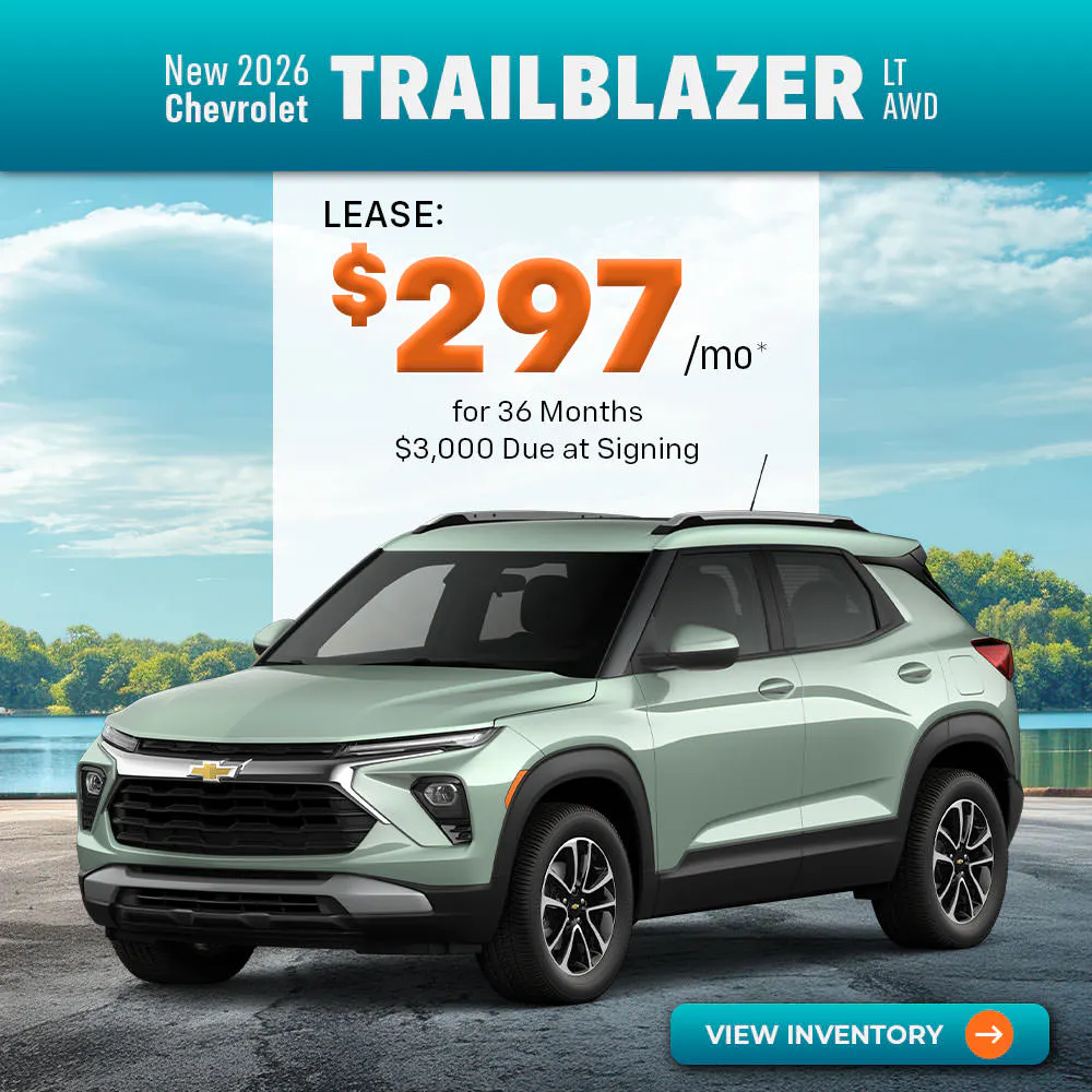 New 2026 Chevrolet Trailblazer LT AWD