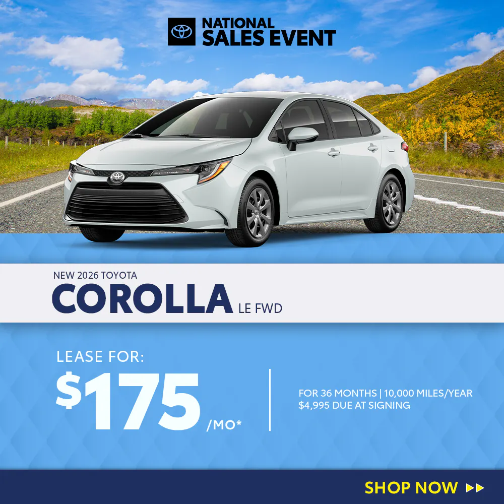 New 2026 Toyota Corolla LE FWD
