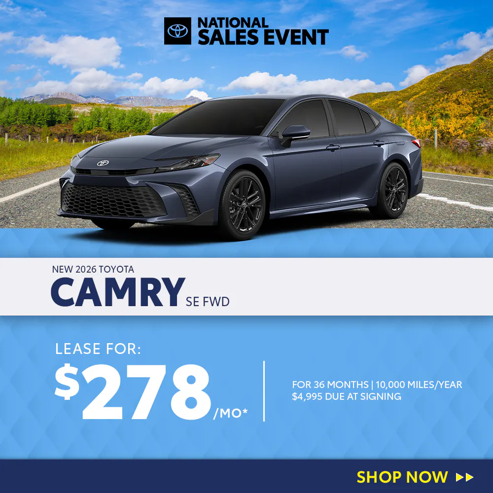New 2026 Toyota Camry SE FWD