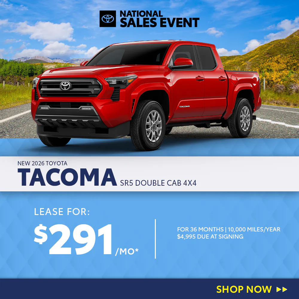 New 2026 Toyota Tacoma SR5 Double Cab 4X4