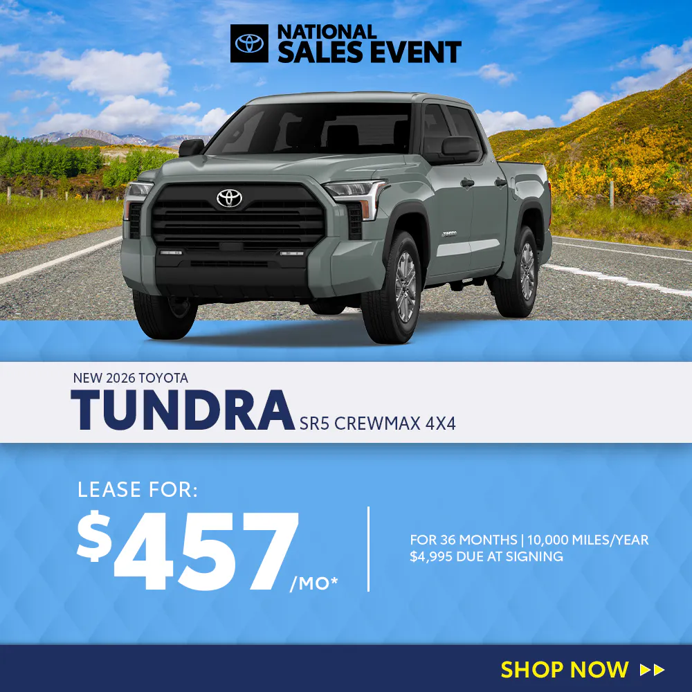 New 2026 Toyota Tundra SR5 CrewMax 4X4
