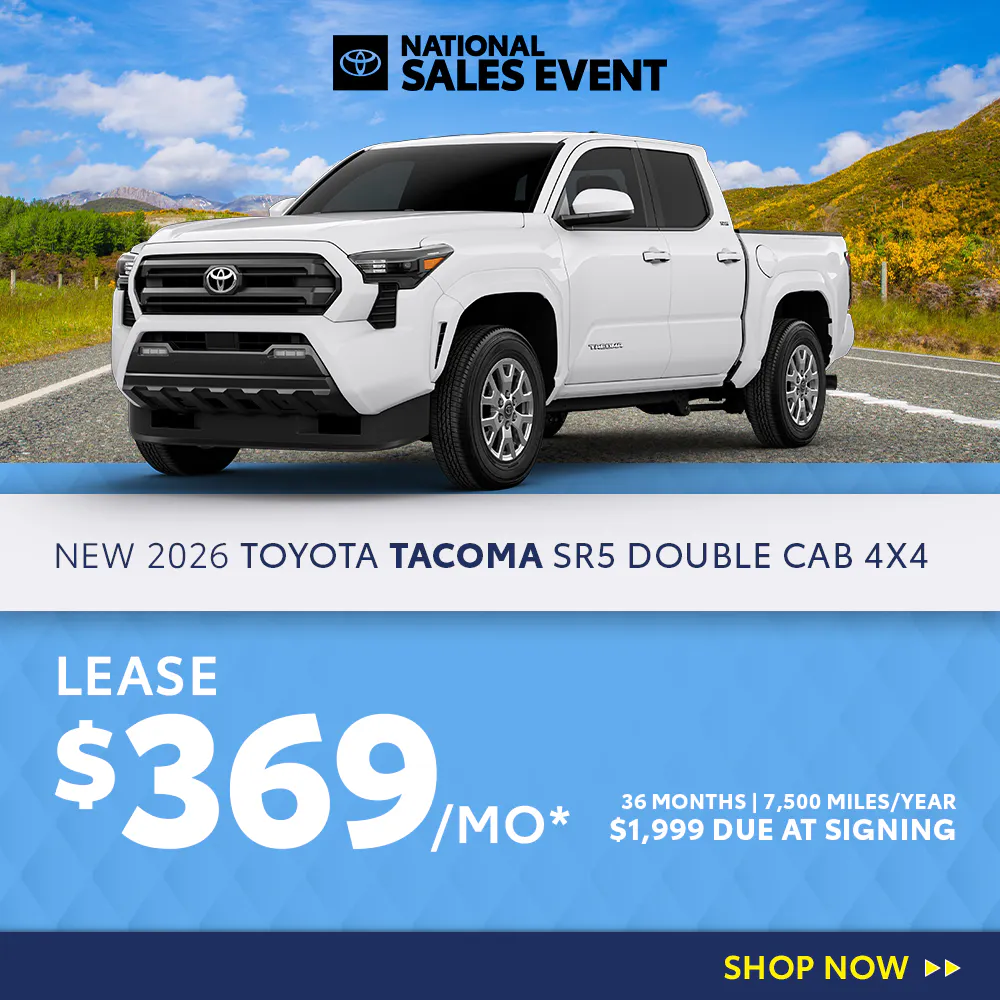 New 2026 Toyota Tacoma SR5 Double Cab 4X4
