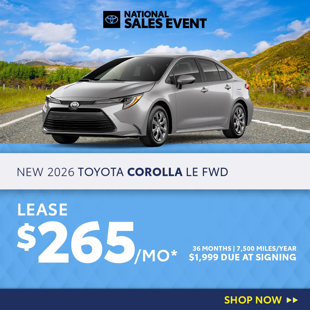 New 2026 Toyota Corolla LE FWD