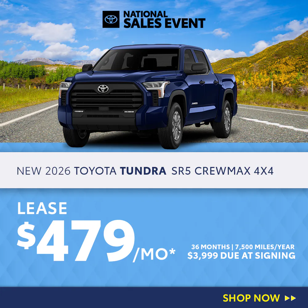 New 2026 Toyota Tundra SR5 CrewMax 4X4