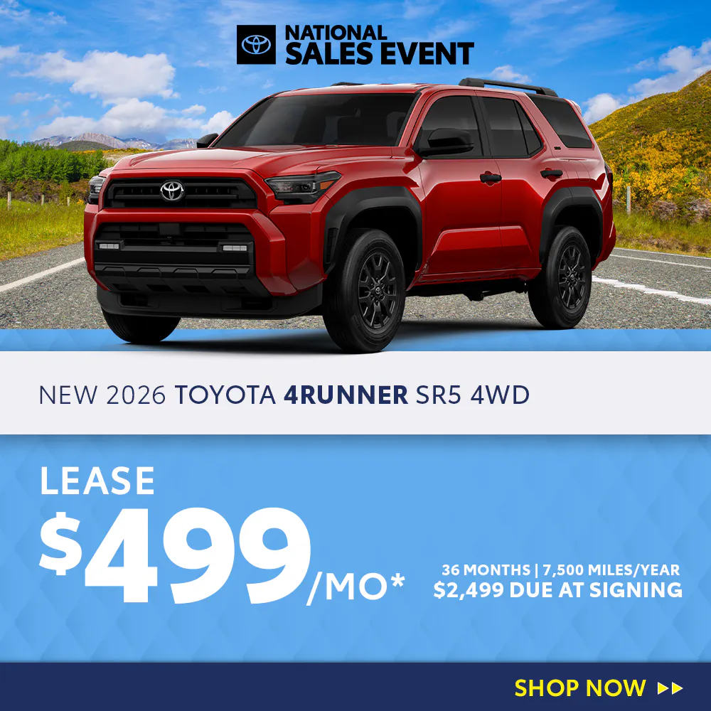 New 2026 Toyota 4Runner SR5 4WD