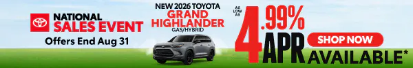 SAM – grand highlander | Miller Toyota
