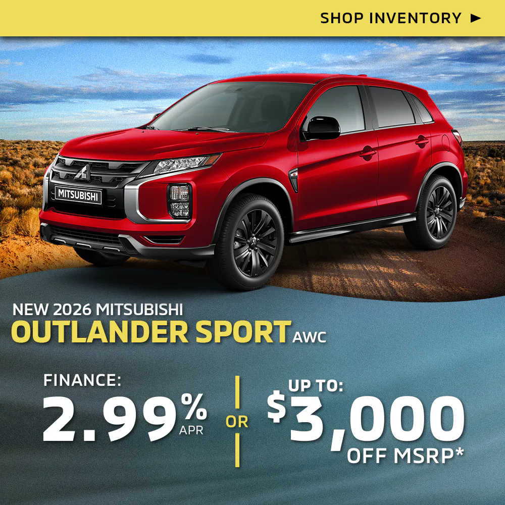 New 2026 Mitsubishi Outlander Sport AWC