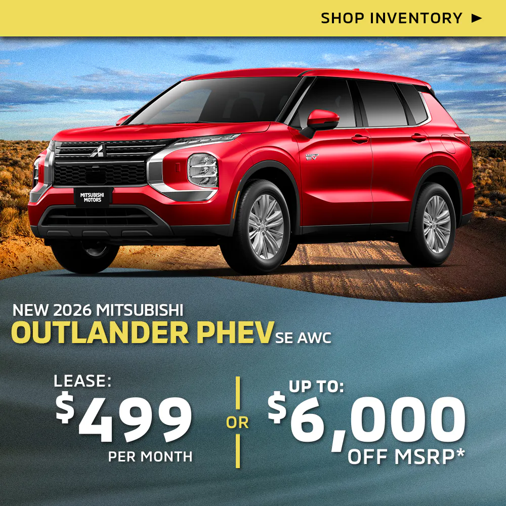New 2026 Mitsubishi Outlander PHEV SE AWC