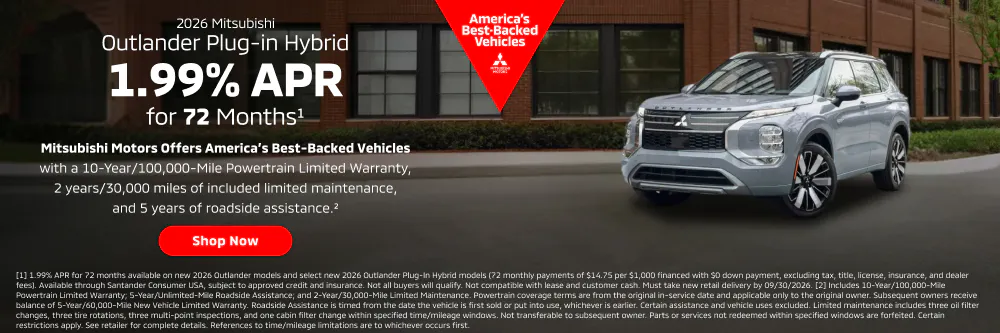 2026 Outlander Plug-in Hybrid | South Park Mitsubishi