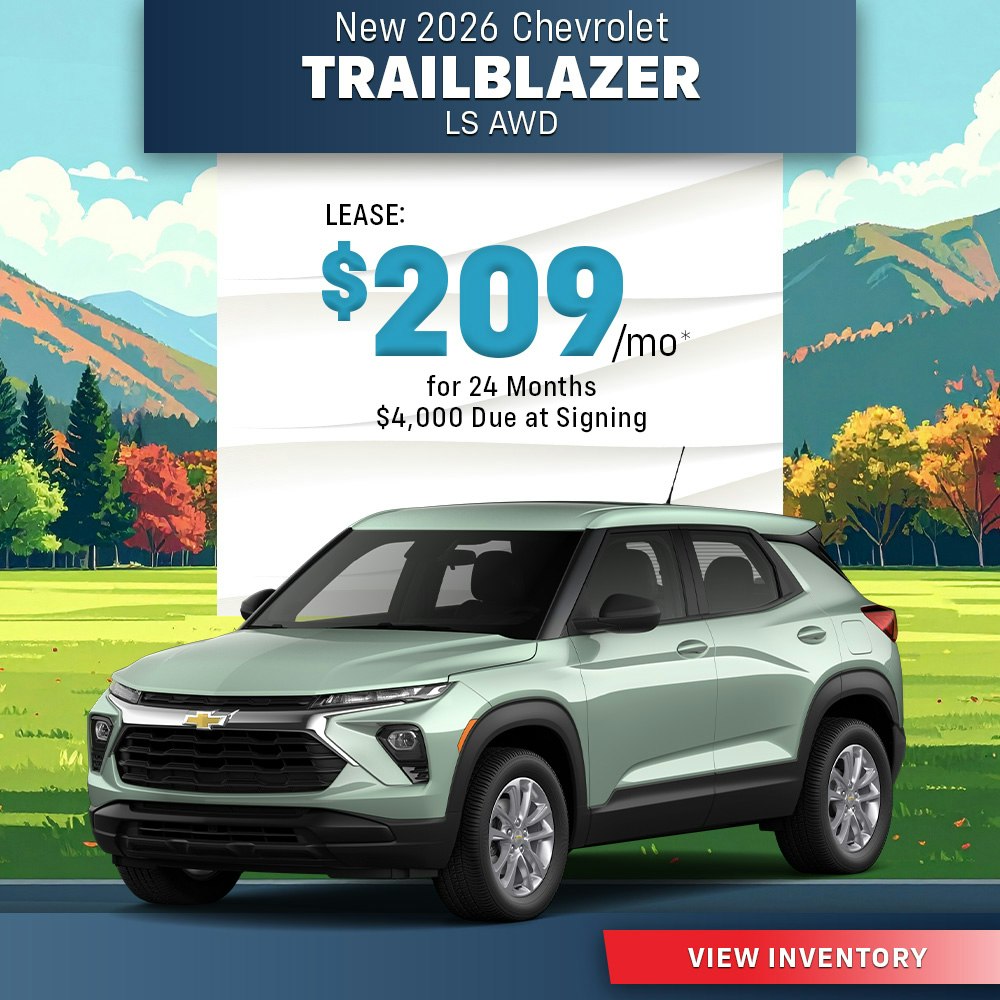 New 2026 Chevrolet Trailblazer LS AWD