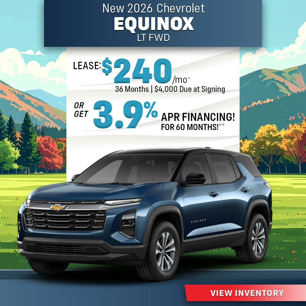 New 2026 Chevrolet Equinox LT FWD