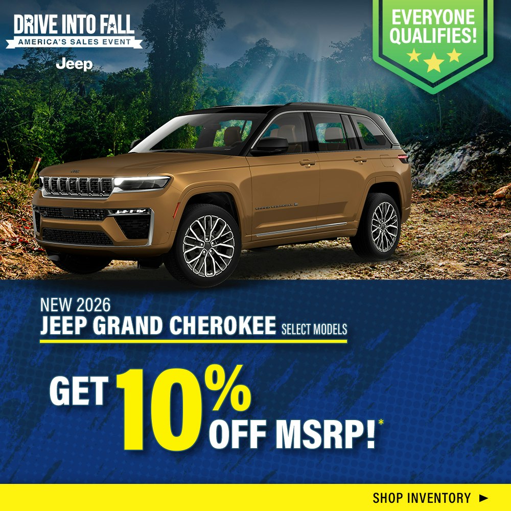 New 2026 Jeep Grand Cherokee Models*