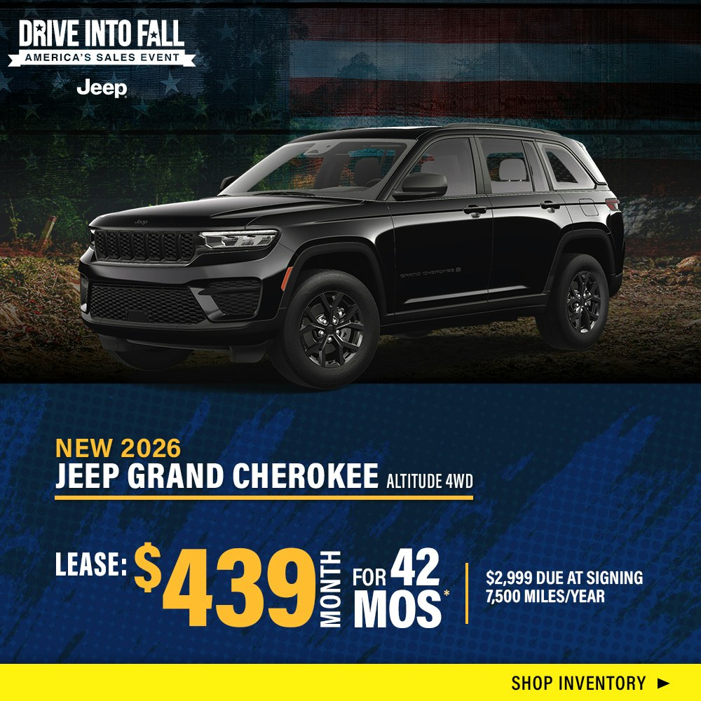 New 2026 Jeep Grand Cherokee Altitude 4WD