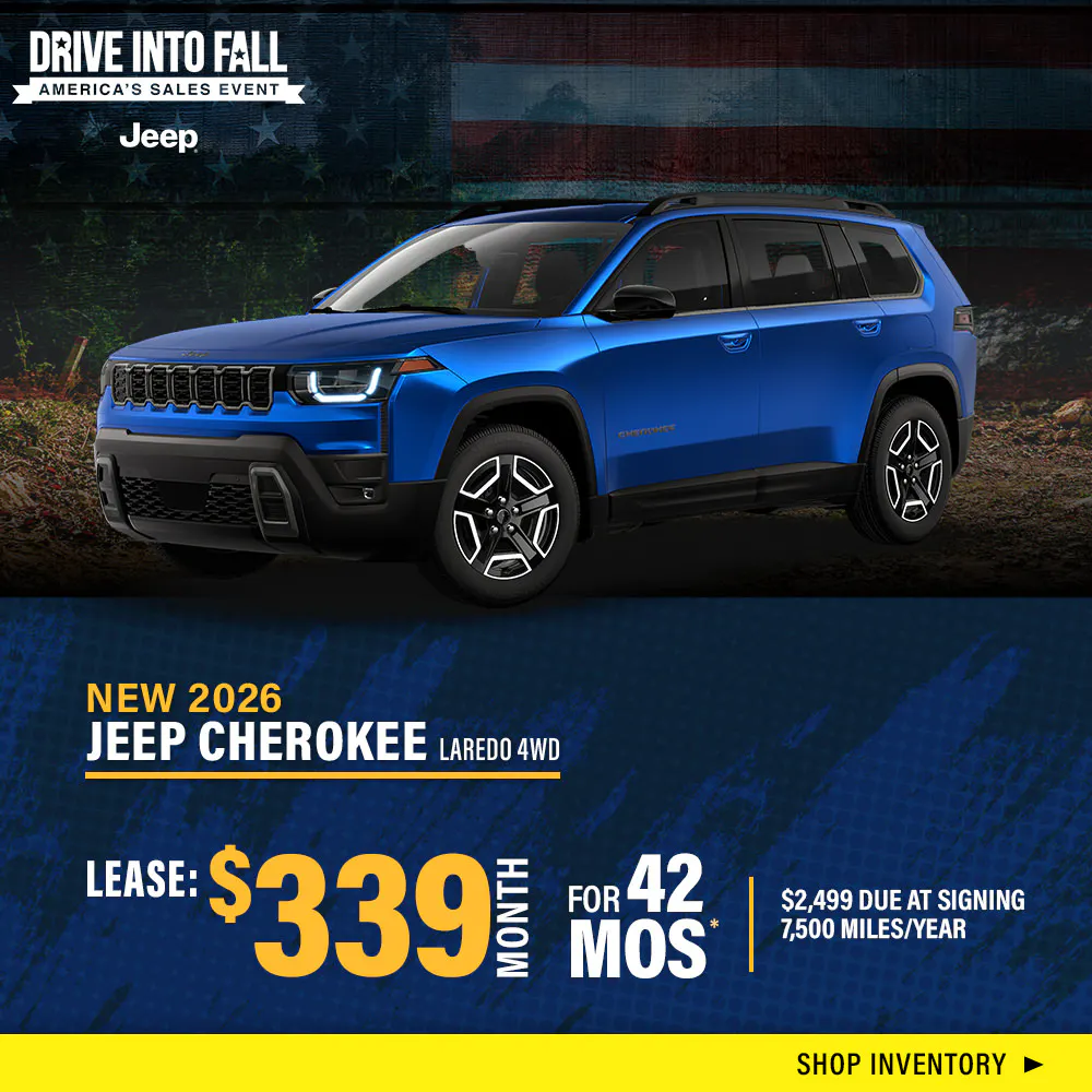 New 2026 Jeep Cherokee Laredo 4WD