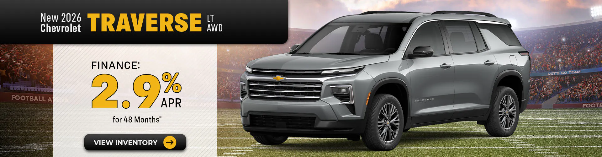 New 2026 Chevrolet Traverse LT AWD