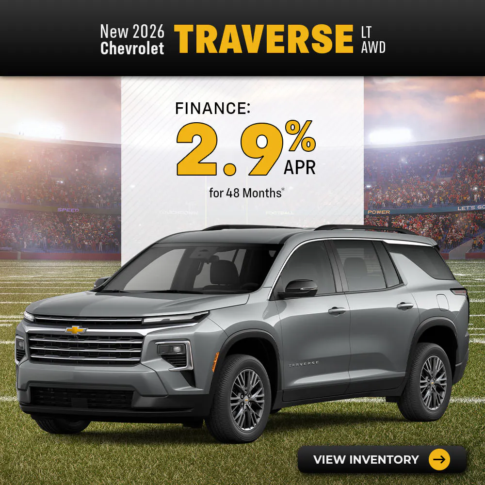 New 2026 Chevrolet Traverse LT AWD