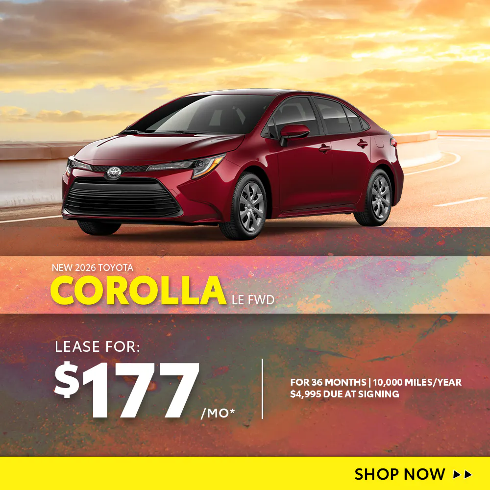New 2026 Toyota Corolla LE FWD