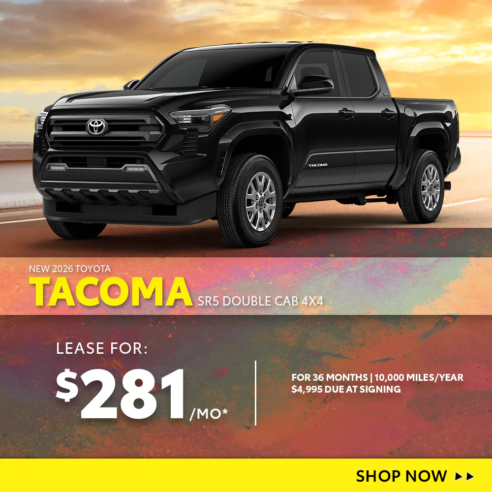 New 2026 Toyota Tacoma SR5 Double Cab 4X4