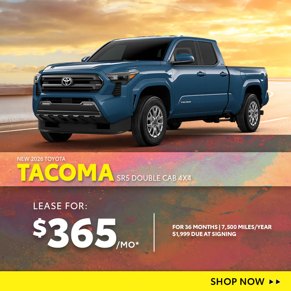 New 2026 Toyota Tacoma SR5 Double Cab 4X4