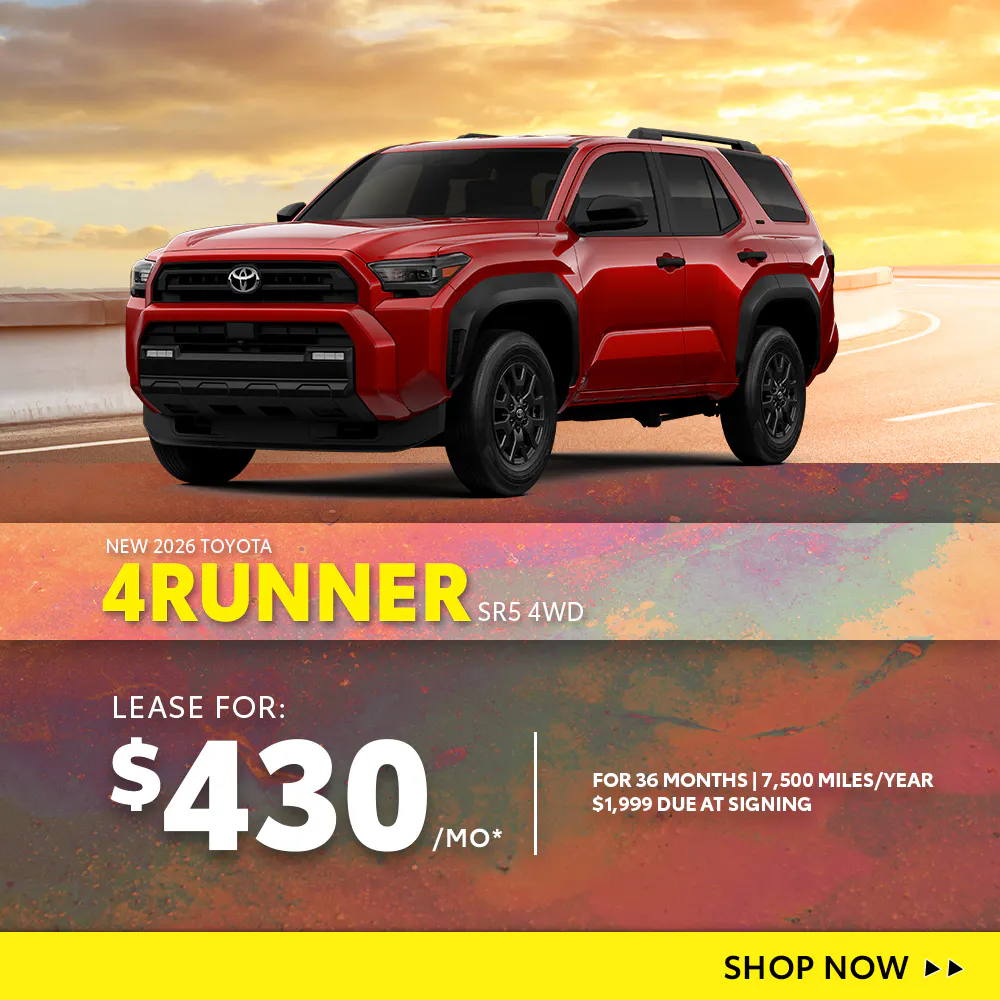 New 2026 Toyota 4Runner SR5 4WD