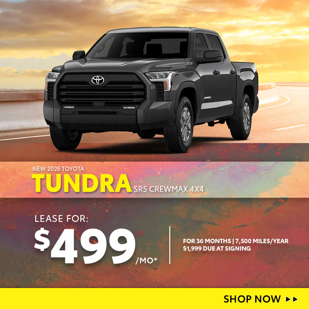 New 2026 Toyota Tundra SR5 CrewMax 4X4