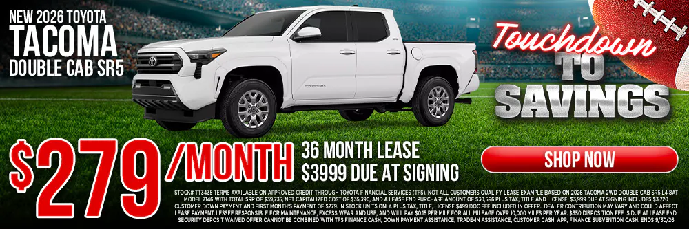 NEW 2026 TOYOTA Tacoma | Jim Norton Toyota