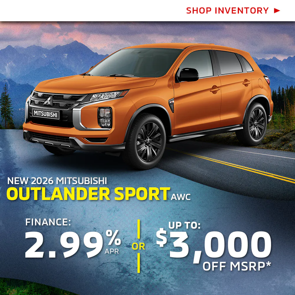 New 2026 Mitsubishi Outlander Sport  AWC