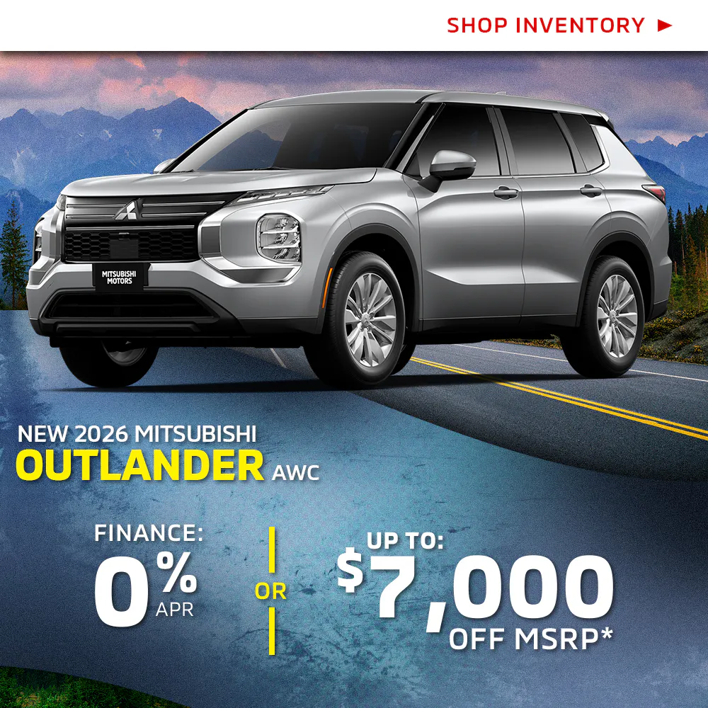 New 2026 Mitsubishi Outlander AWC