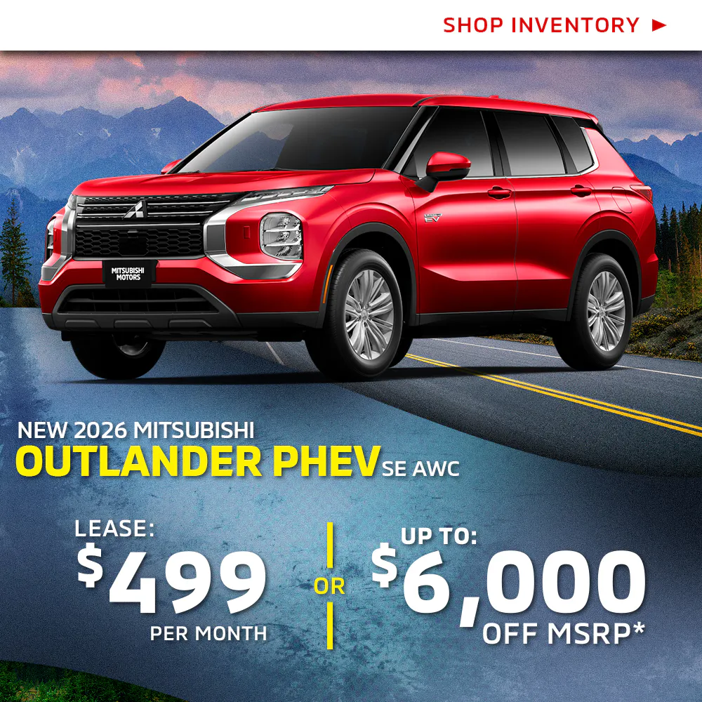 New 2026 Mitsubishi Outlander PHEV SE AWC